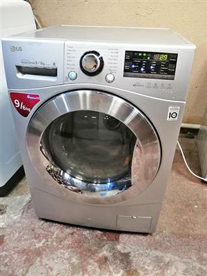 LG 9KG WASHER DRYER 2IN1 COMBO ALL PIPES INCLUDED DELIVERY AVAILABLE