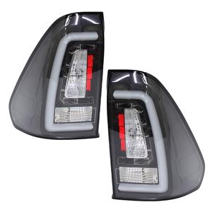 Toyota Hilux 2016 Smoked Black LEDbar  Tailights (set)
