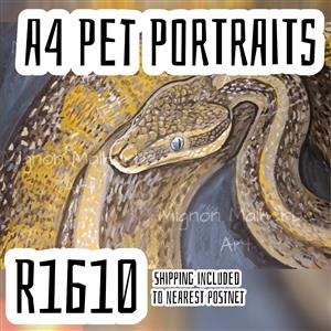 Custom Pet Portraits