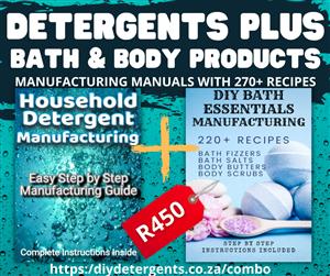 Begin Your Own Detergents & Bath and Body Products Manufacturing Business From H