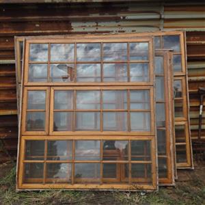 wooden windows