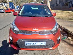 2022 KIA PICANTO 1.0 PETROL, AUTOMATIC, MAROON COLOR, MILEAGE 36000KMS