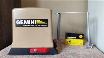 Gemini 12V Sliding Gate Operator
