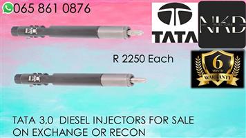TATA 3,0 DIESEL INJECTORS FOR SALE WITH TEST REPORTS