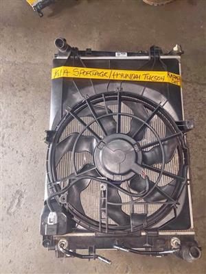 Kia sportage / Hyundai Tucson radiator Set