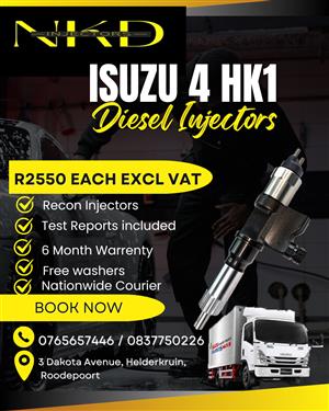 Isuzu 4hk1 Truck Diesel injector for sale