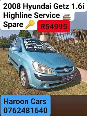 2008 Hyundai Getz 1.6i Highline Service History