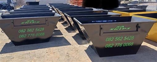 10 Miniskips and trailer for sale