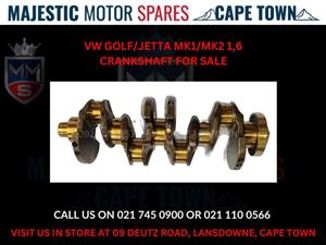 VW Golf/Jetta MK1/MK2 1.6 Crankshaft for sale