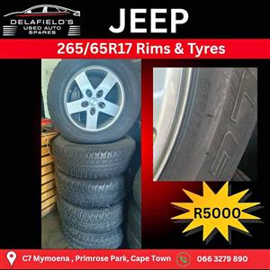 Jeep 265 / 65 R17 tyres