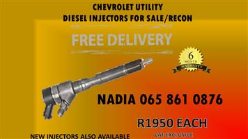CHEVROLET UTILITY BOSCH DIESEL INJECTORS FOR SALE OR TO RECON NATIONWIDE