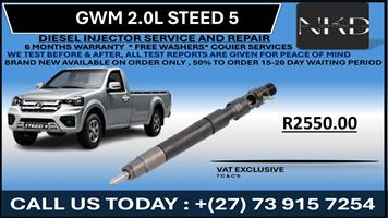 GWM 2.0L STEED 5 Diesel Injectors 