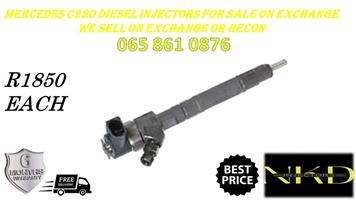 RECONDITIONED DIESEL INJECTORS FOR MERCEDES C220 ON SALE