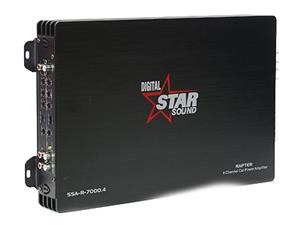 Starsound Rapter Series 7000w 4channel Amplifier