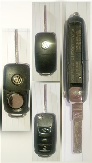 VW Touran 2012 2.0 TDI Original Remote Spare Key 