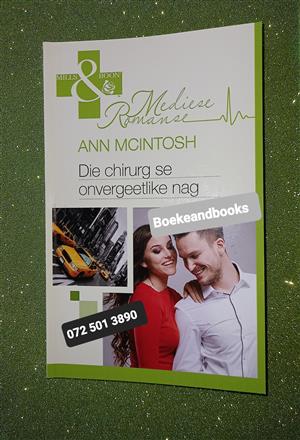Die Chirurg Se Onvergeetlike Nag - Ann Mcintosh - Mills & Boon - Mediese Romanse