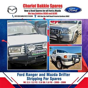 Ford Ranger & Mazda Drifter 2000-2007 Parts Available