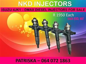 DIESEL INJECTORS NEW AND RECON FOR ISUZU DMAX FOR SALE
