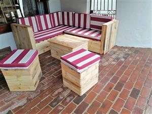 L shapes patio and more