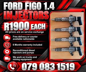 FORD FIGO 1.4 INJECTORS FOR SALE 