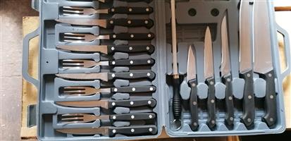 19 Piece Kitchen Knife Set
