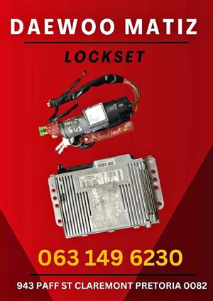 Daewoo matiz lockset