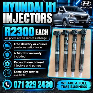 HYUNDAI H1 INJECTORS FOR SALE WITH WARRANTY INCLUDED 