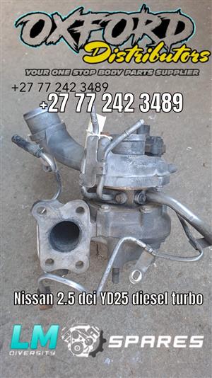 Nissan Navara 2.5 dCi Diesel Turbo for sale used YD25