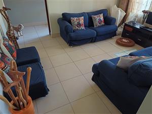Couches and ottoman