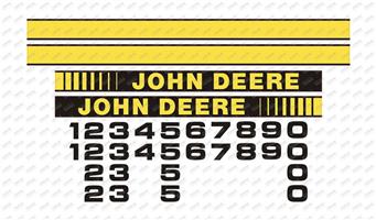 John Deere Trekker Stickers Vir die 50 reeks.