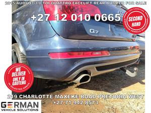 Audi Q7 3.0 tdi quattro facelift rear bumper for sale