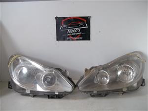 Opel Corsa D '06-'11 L&R headlights (Pair)