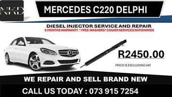 Mercedes C220 Delphi Diesel Injector