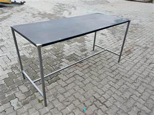 Stainless steel table 570x1800mm