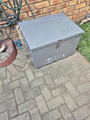 Steel trunk for sale
