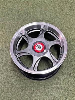 15 INCH NISSAN STI-ABS ( DEEP DISH) DESIGN RIM SET