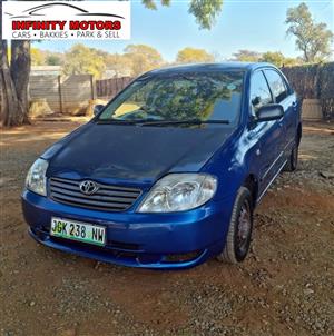 2004 Toyota Corolla 1.4  Manual