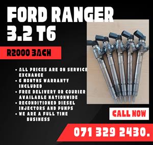 FORD RANGER 3.2 INJECTORS FOR SALE WITH WARRANTY 