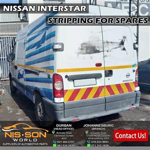 NISSAN INTERSTAR STRIPPING FOR SPARES