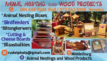Handmade wooden products