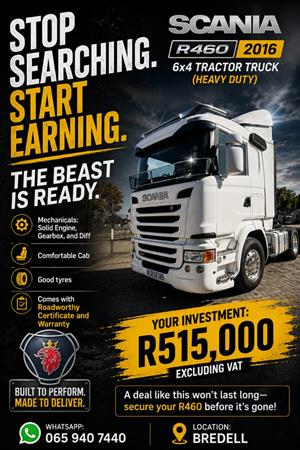 Scania R460 2016