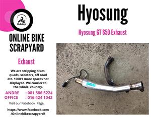 Hyosung GT 650 header pipe