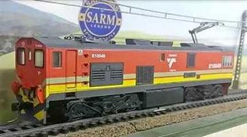 SARM South African Railway TRANSNET Class 10E Electric Locomotive H0 scale