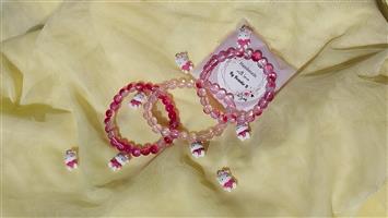 Hello Kitty charm on Bead bracelets 