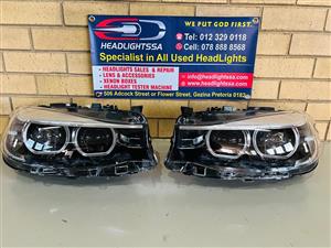 BMW 3 series F34 GT left and right side xenon headlights (2016)