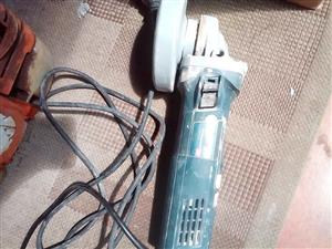 Ryobi drill and Bosch grinder