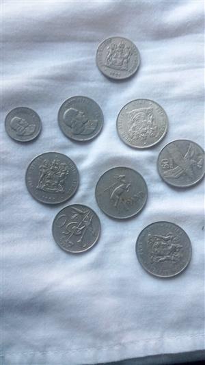 Old SA coins