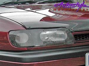 Mazda 2 2008 model Carbon Look Headlight Guard