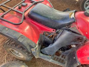 Suzuki Ozark 250 stripping for spares. Meyerton bike scrapyard new and secondhand spares.