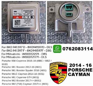 2014 - 16 Porsche Cayman Headlight Xenon Ballast control module